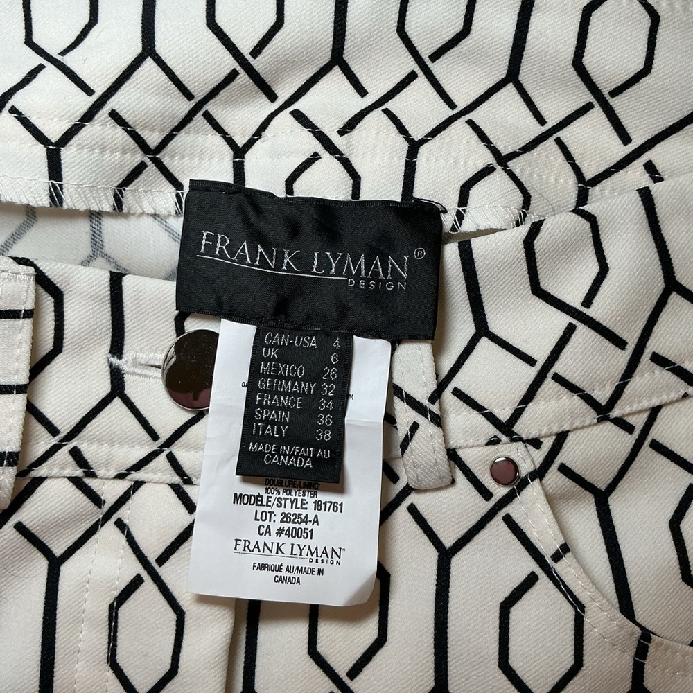 Geometric Patterned Pants - image 4